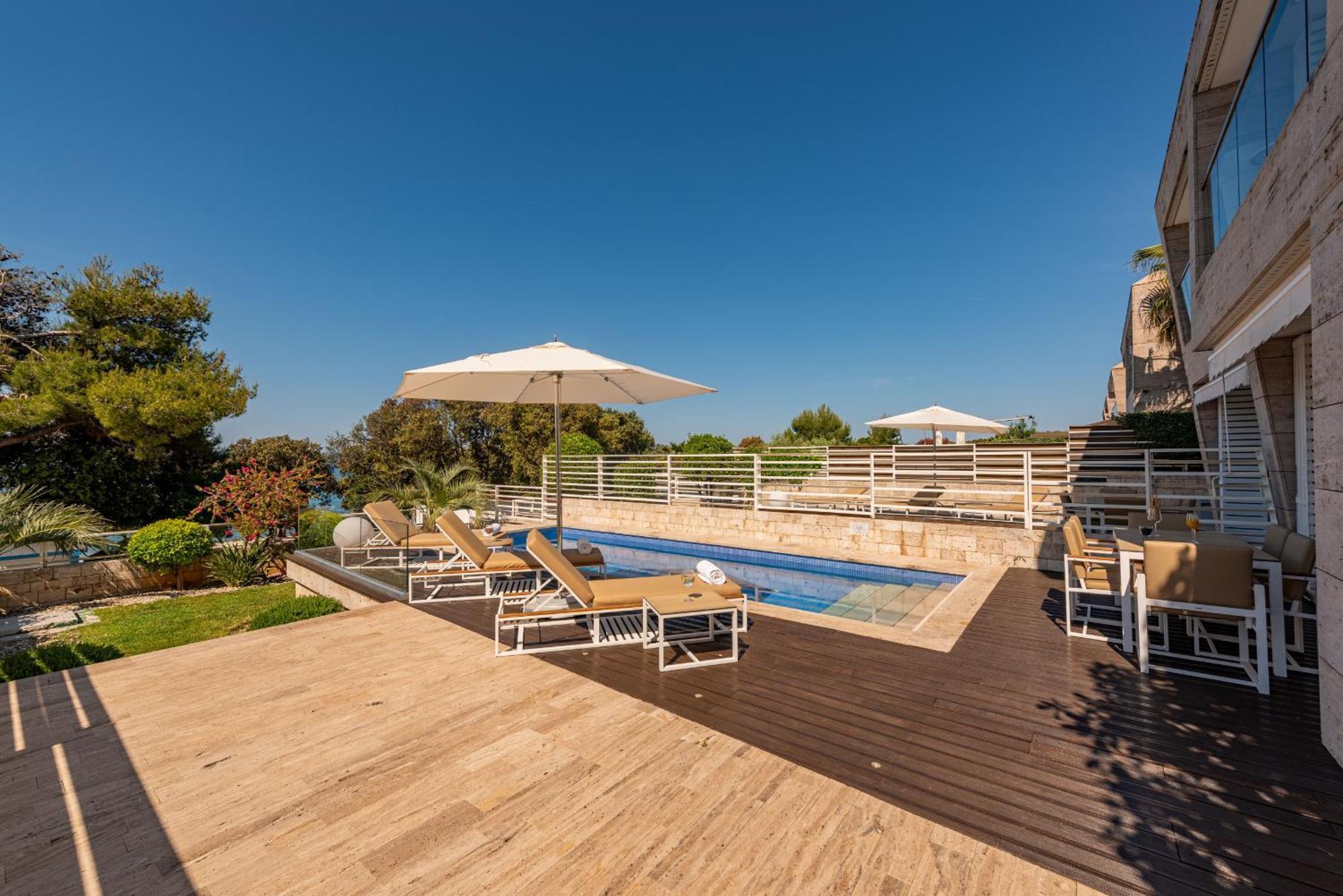 Villa Oleander Zadarvillas Petrcane Bagian luar foto