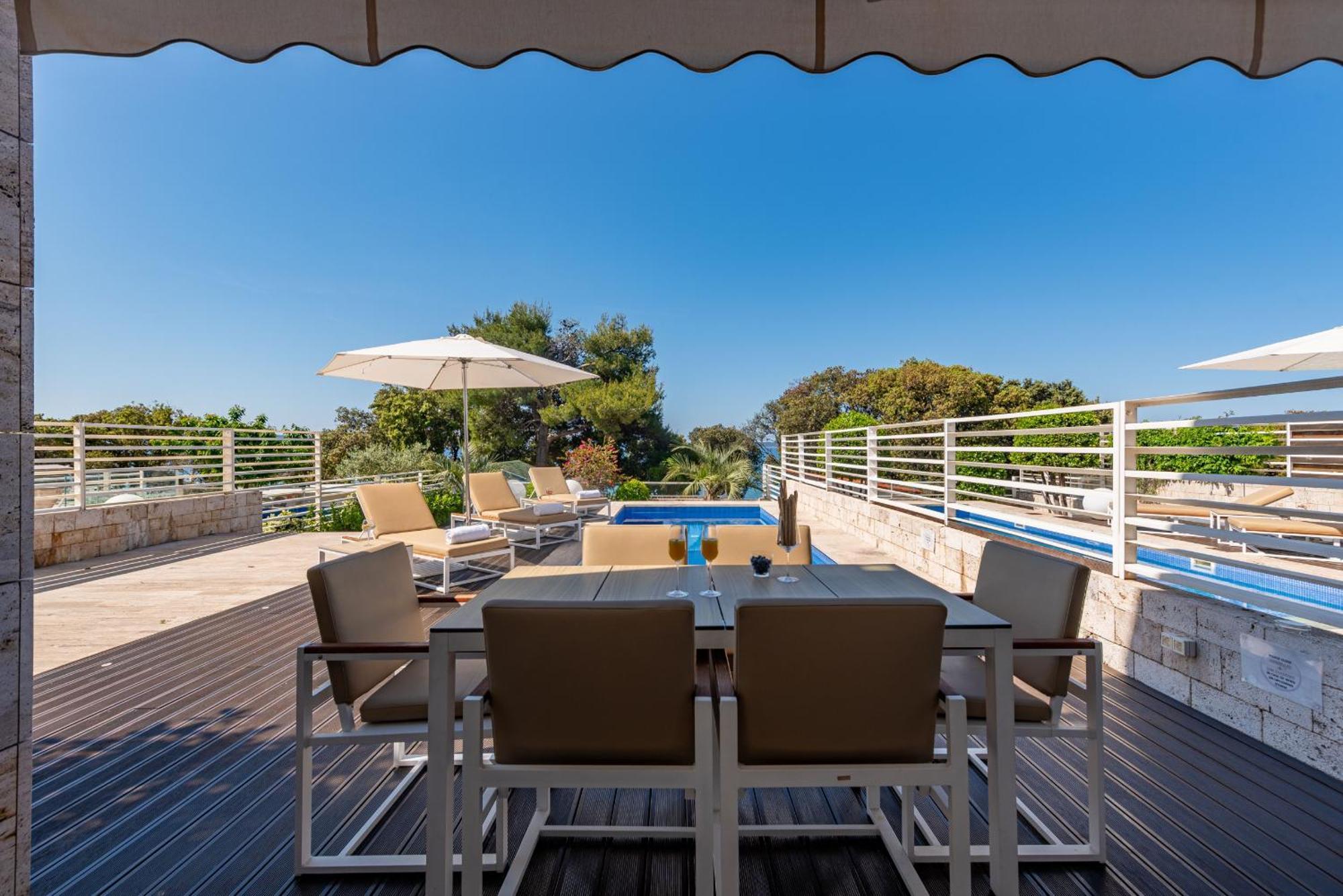 Villa Oleander Zadarvillas Petrcane Bagian luar foto