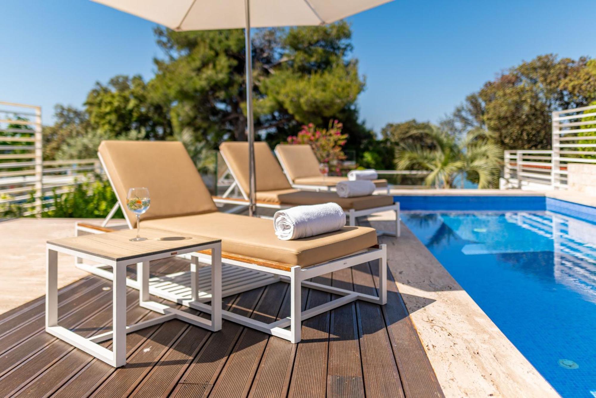 Villa Oleander Zadarvillas Petrcane Bagian luar foto
