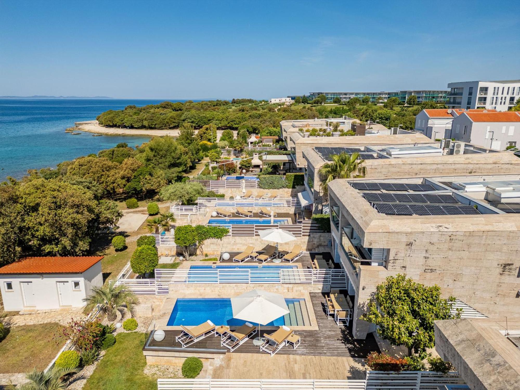 Villa Oleander Zadarvillas Petrcane Bagian luar foto