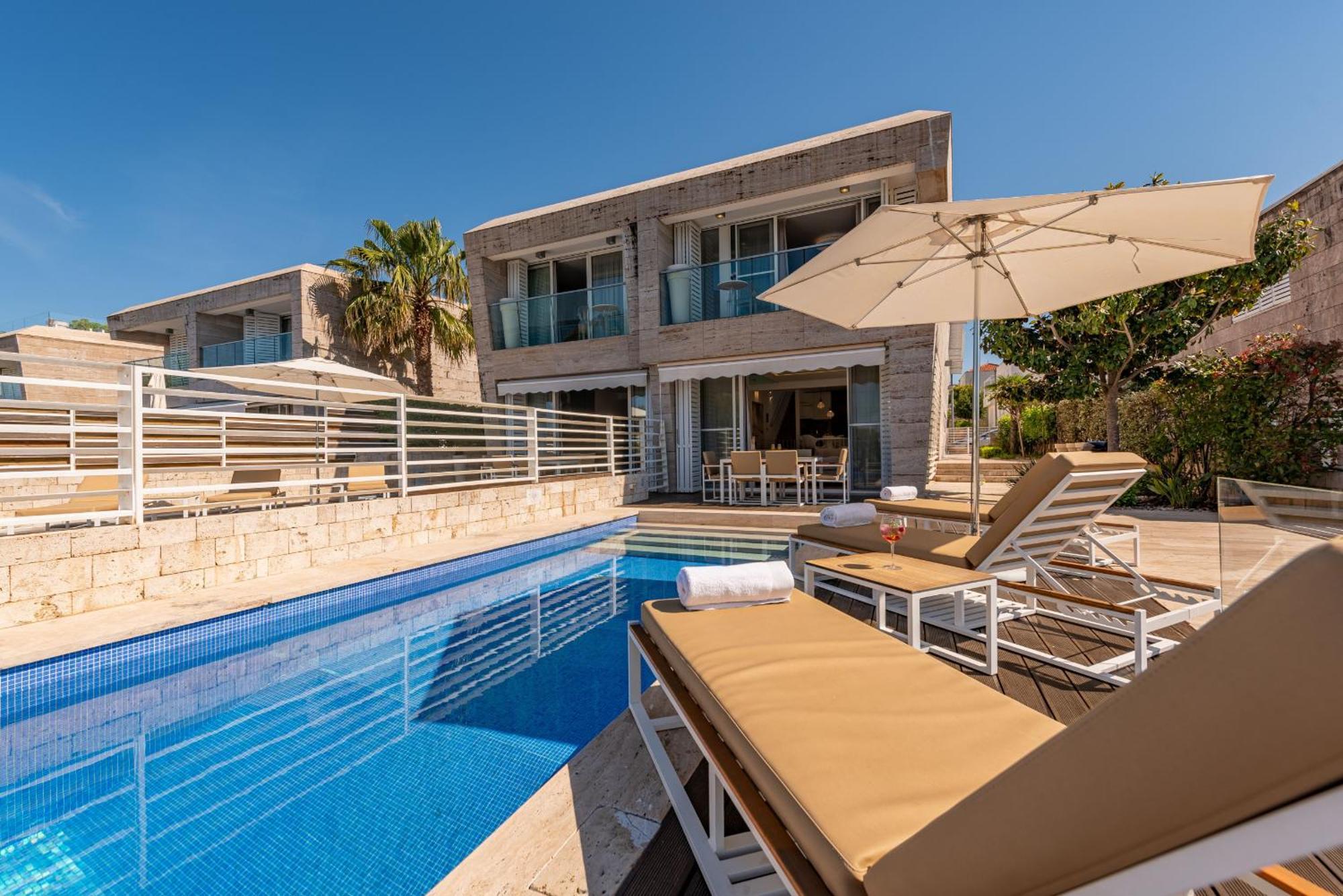 Villa Oleander Zadarvillas Petrcane Bagian luar foto