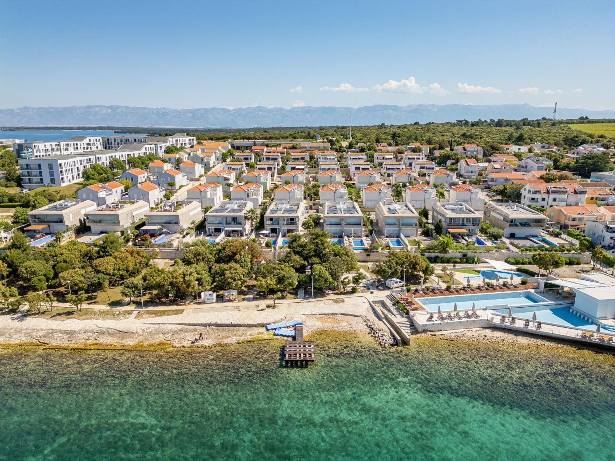 Villa Oleander Zadarvillas Petrcane Bagian luar foto