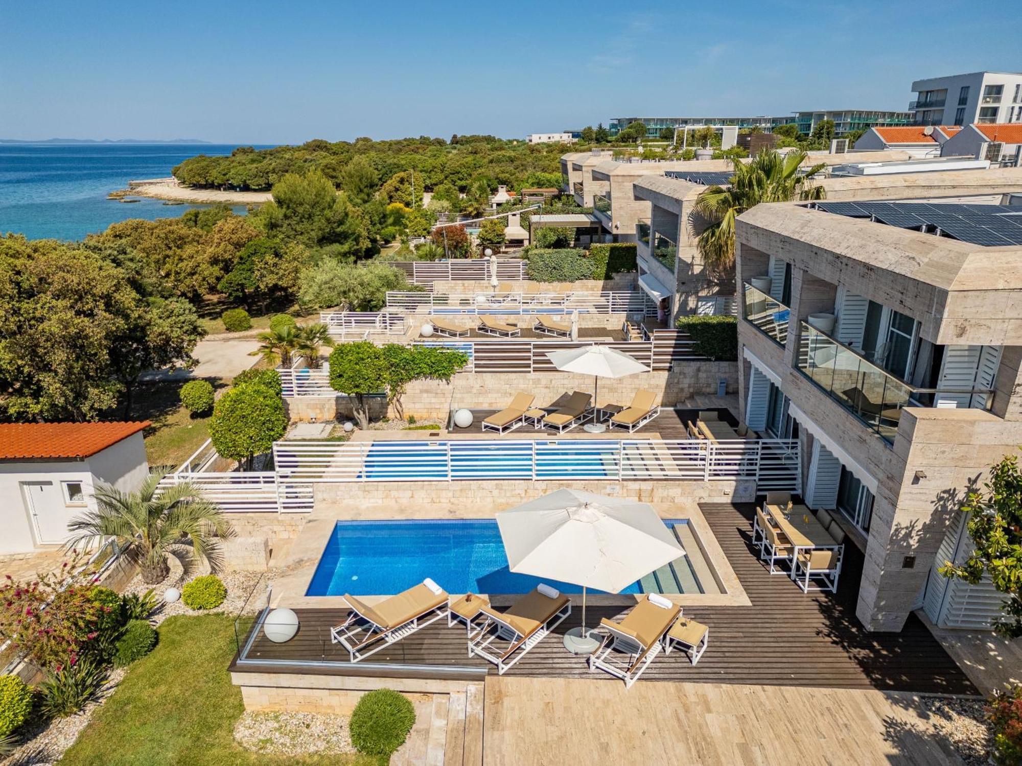 Villa Oleander Zadarvillas Petrcane Bagian luar foto