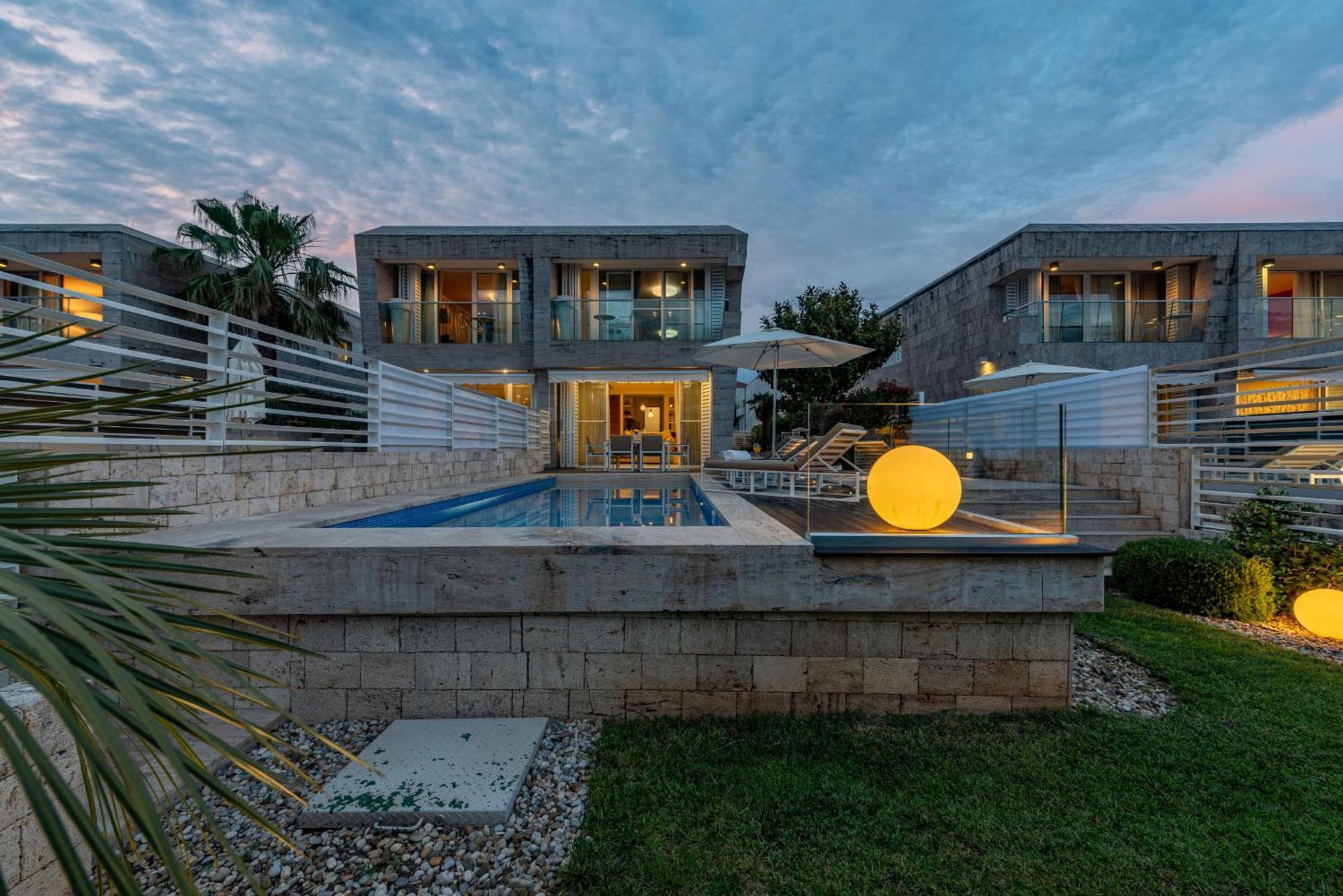 Villa Oleander Zadarvillas Petrcane Bagian luar foto